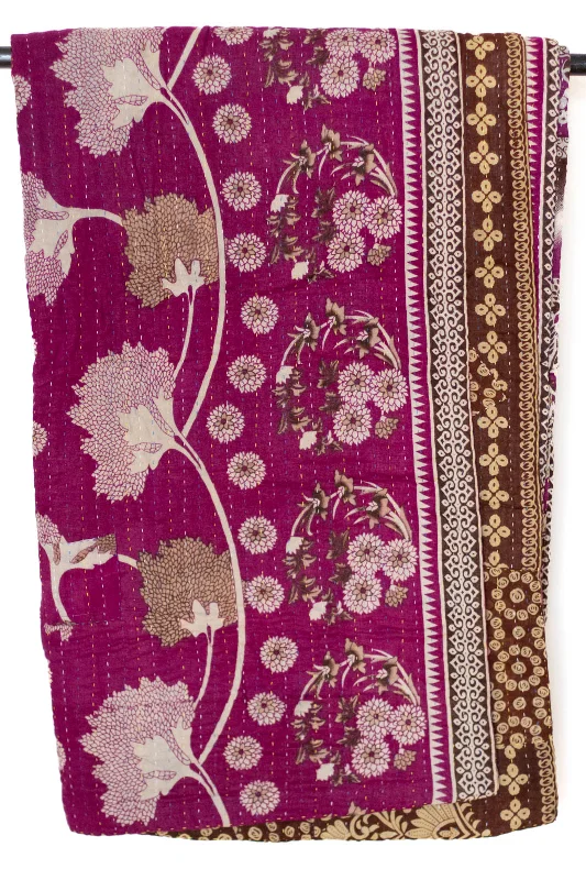 Optimist No. 8 Kantha Large Throw