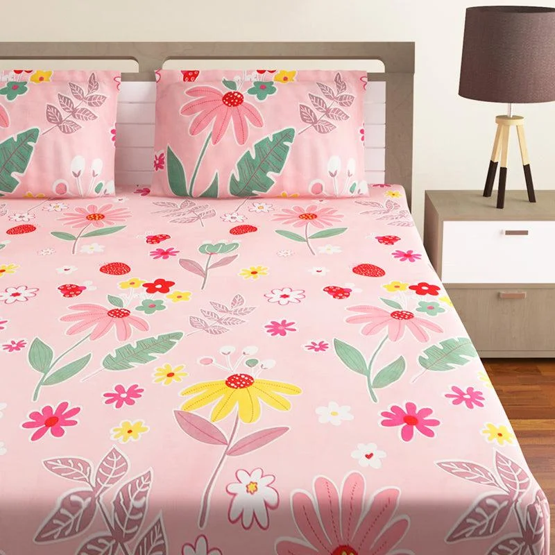 Jagvi Floral Bedsheet