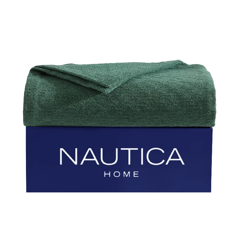 Nautica Ripple Cove Green Full/Queen Blanket