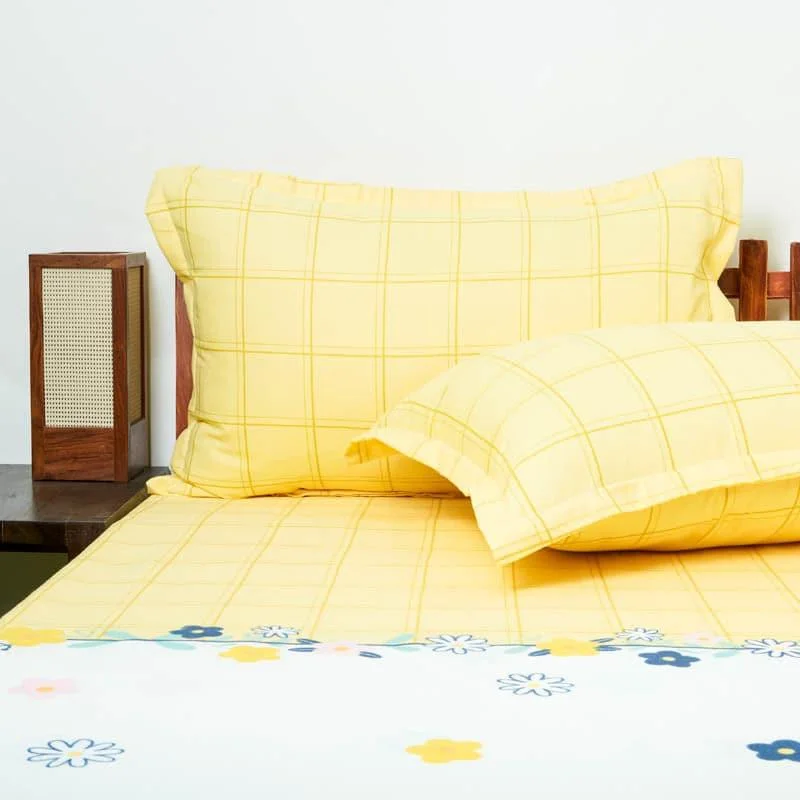 Yellow Sansa Bedsheet