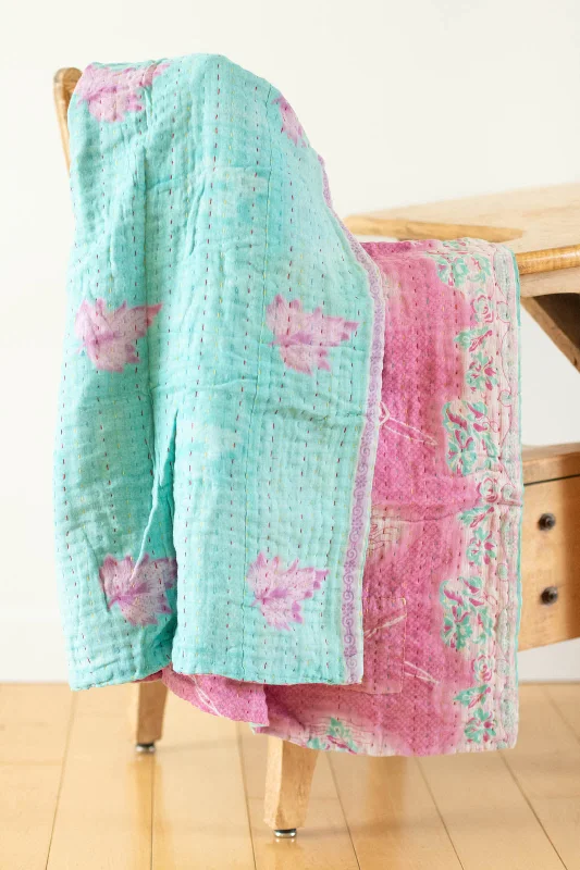 Tiny No. 3 Kantha Mini Blanket