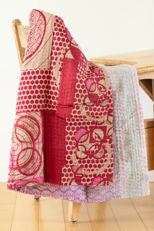 Tiny No. 9 Kantha Mini Blanket