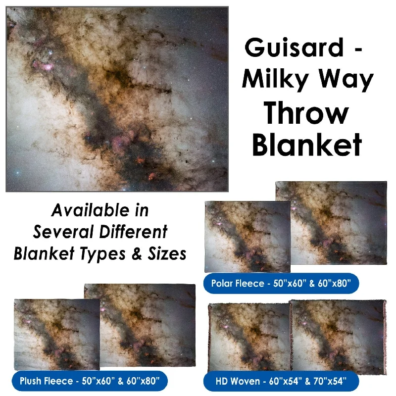 Guisard - Milky Way - Throw Blanket / Tapestry Wall Hanging