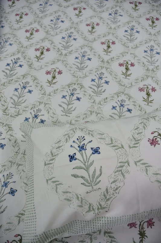 Classic Mughal Jaal Bedsheet