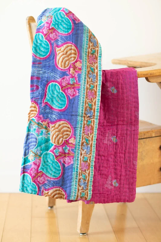 Little No. 5 Kantha Baby Blanket