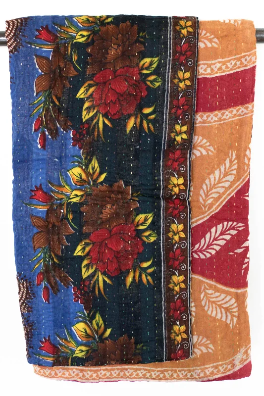 Travel Kantha Throw