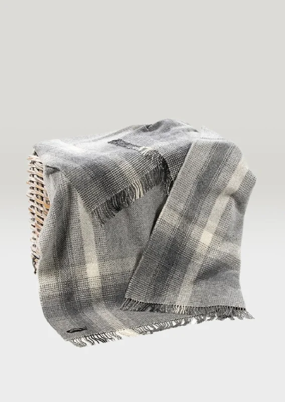 John Hanly Cashmere Irish Wool Blanket