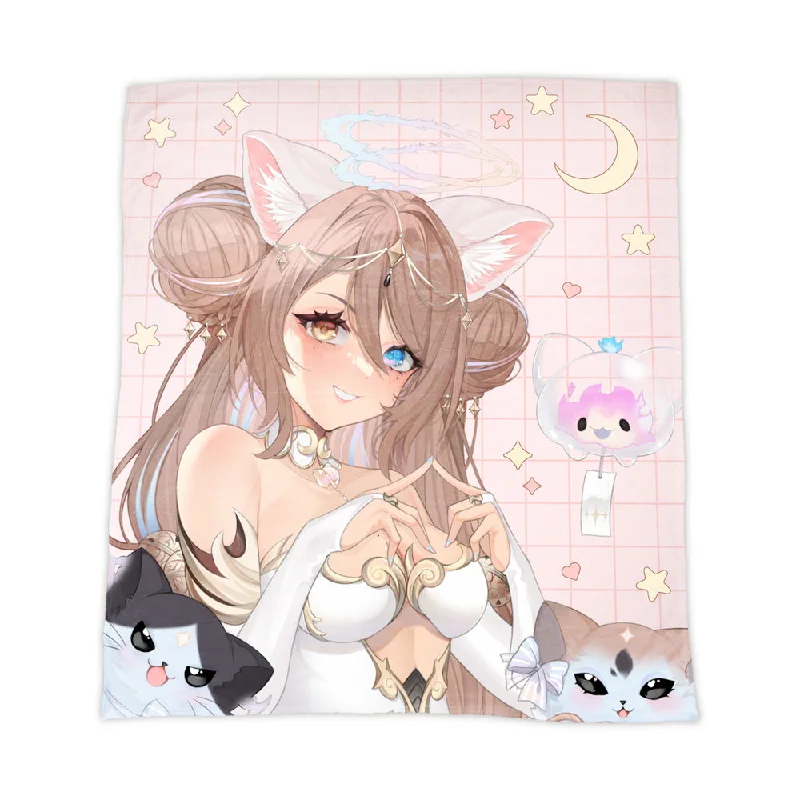 Ninshin Nyami & Friends Throw Blanket