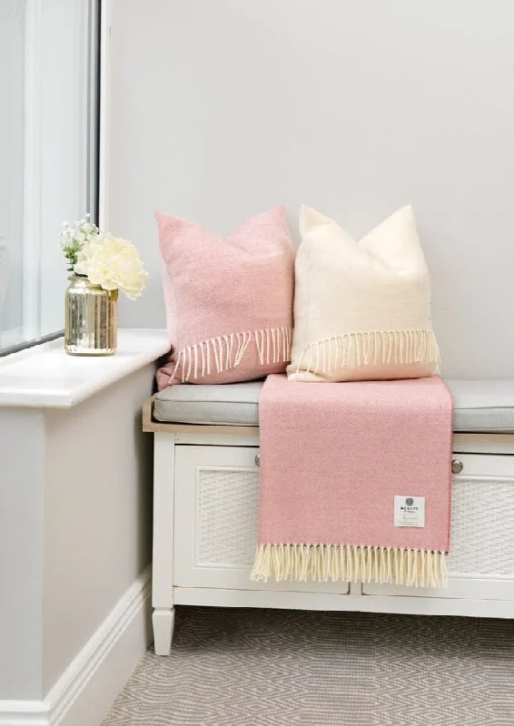 Mcnutt Supersoft Blanket | Rosebay Herringbone