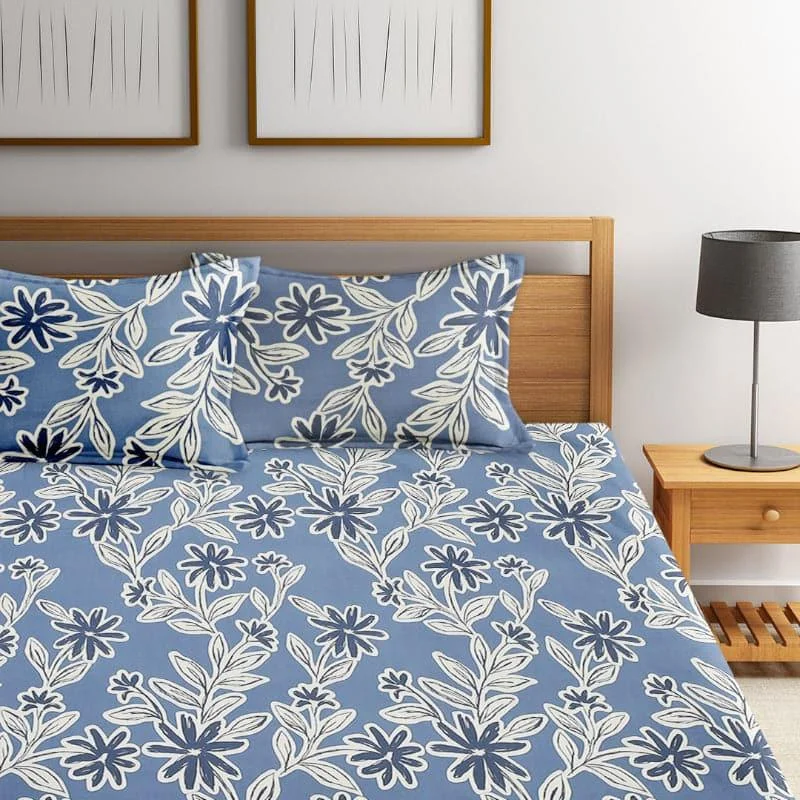 Ibtida Floral Bedsheet