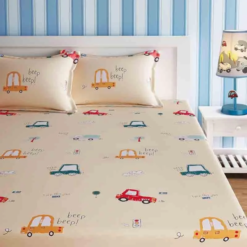 The Honking Cars Bedsheet