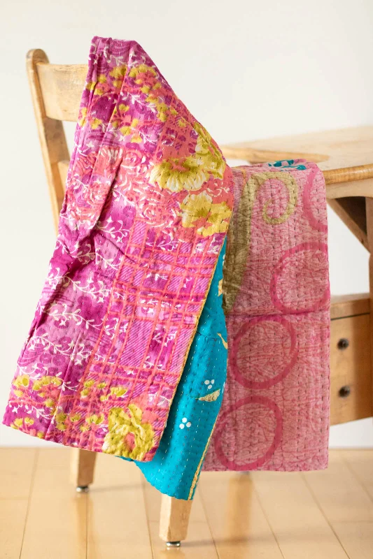 Nice No. 4 Kantha Mini Blanket