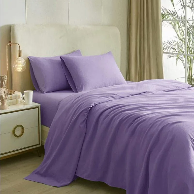 Cotton Candy Bedsheet - Lavender