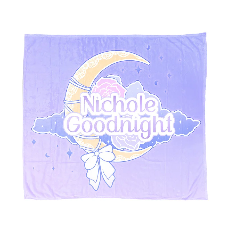 NicholeGoodnight Classic Logo Throw Blanket