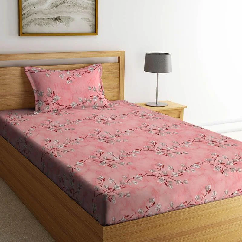 Bethany Peach Bedsheet