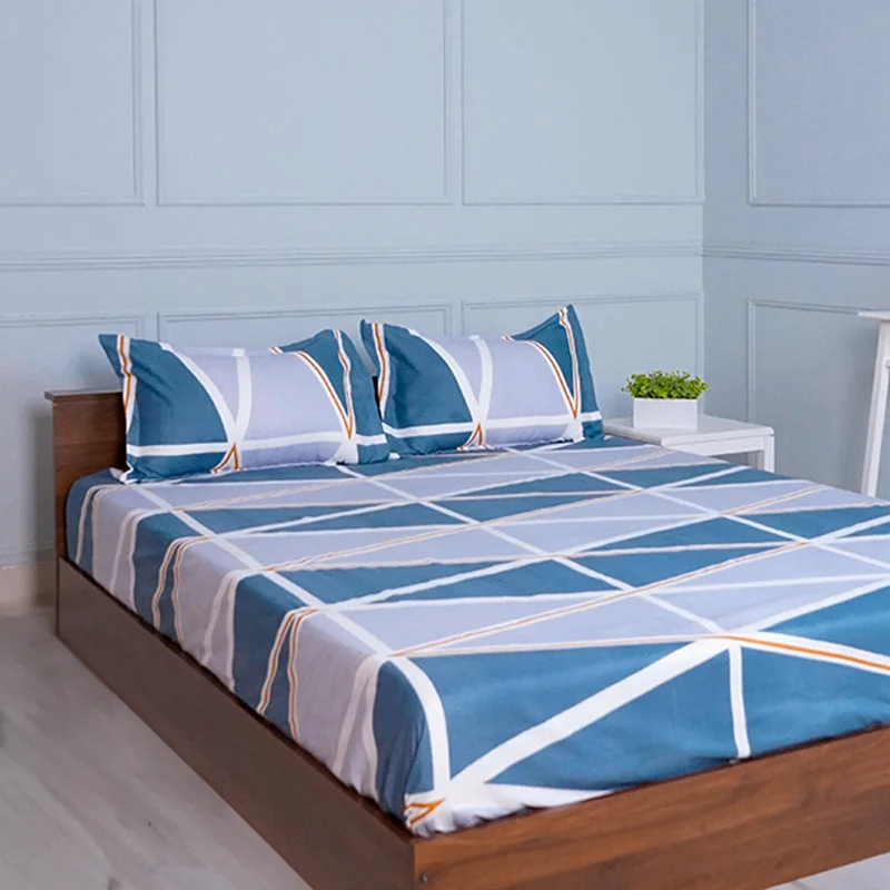 Cool Blues Bedsheet