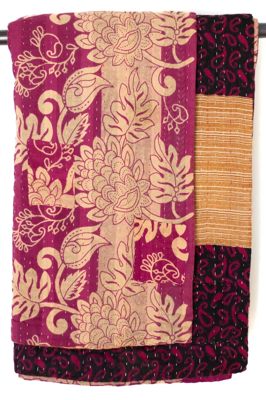 Scribe Kantha Throw