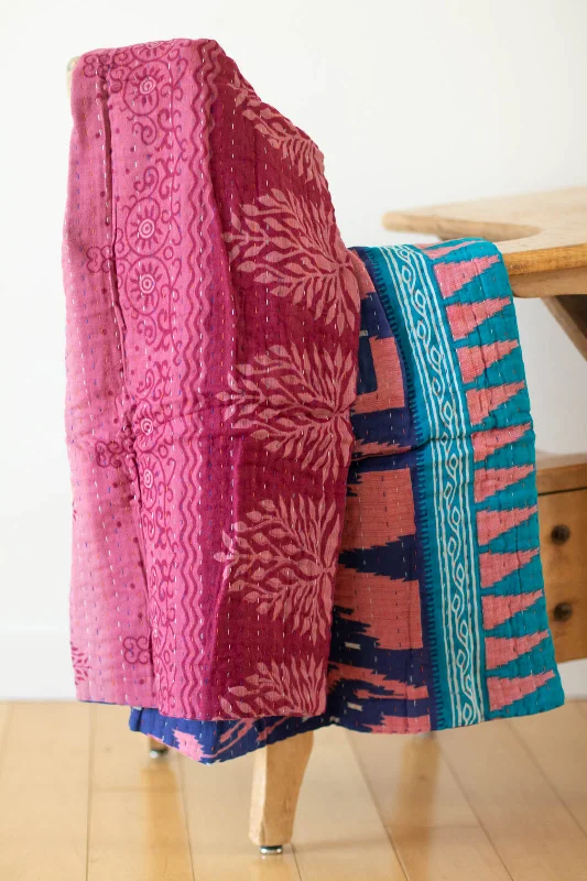 Sweet No. 3 Kantha Baby Blanket