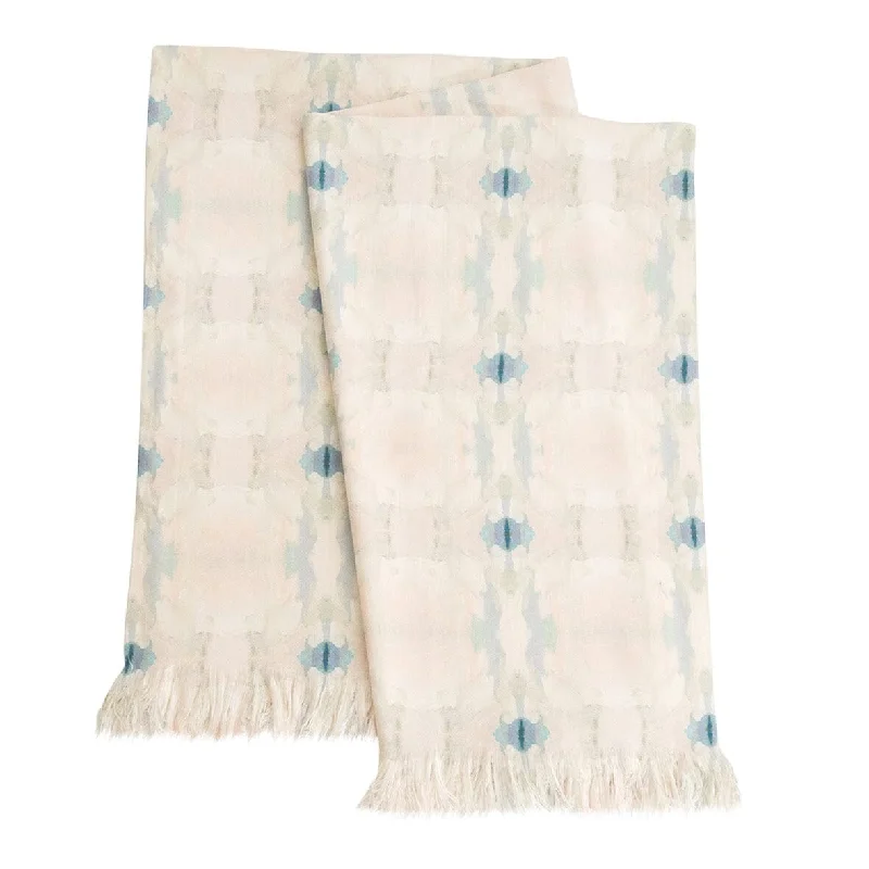 Coral Bay Pale Blue Throw Blanket