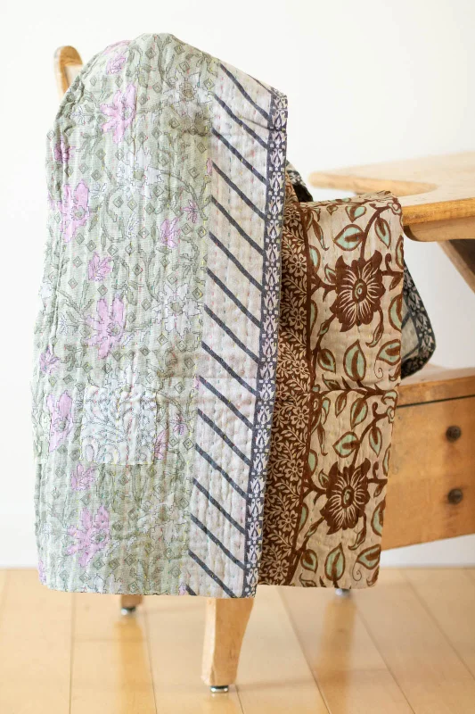 Precious No. 9 Kantha Baby Blanket