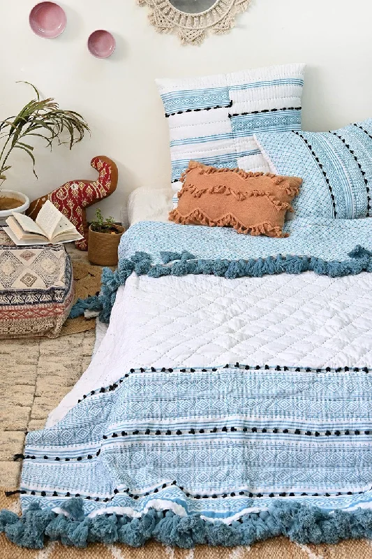 ESTELLA  QUILT/RAZAI SET WITH PILLOW COVERS