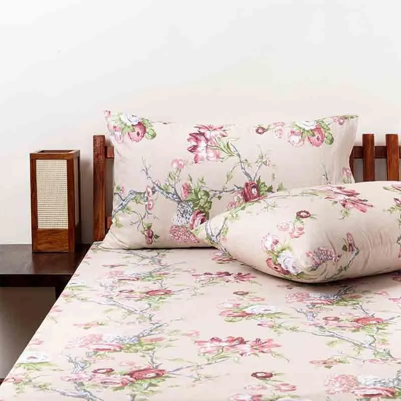 Gardenia Bedsheet - Pink