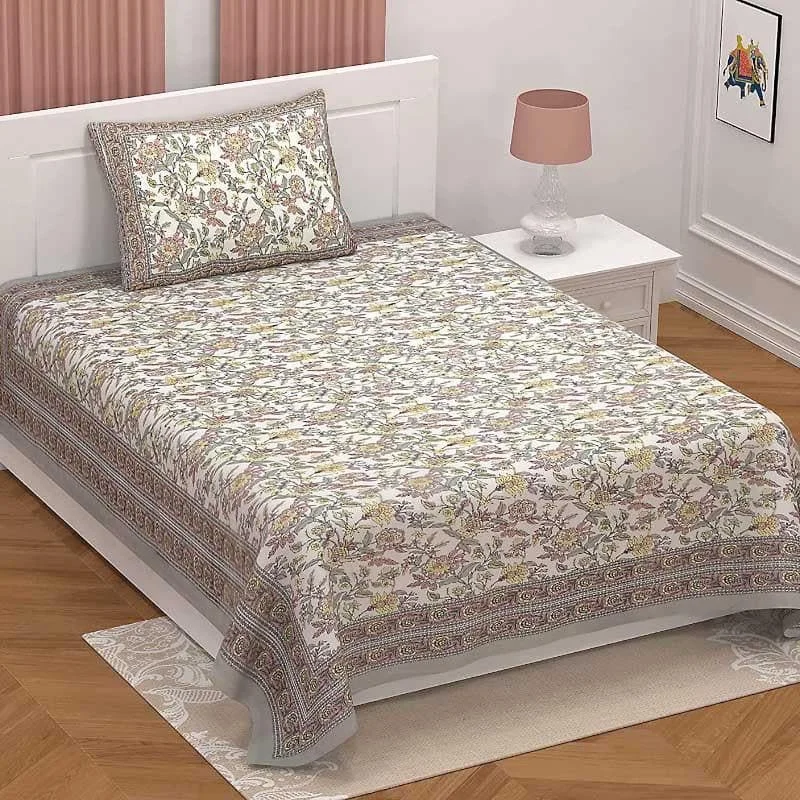 Floral Print Panache Bedsheet