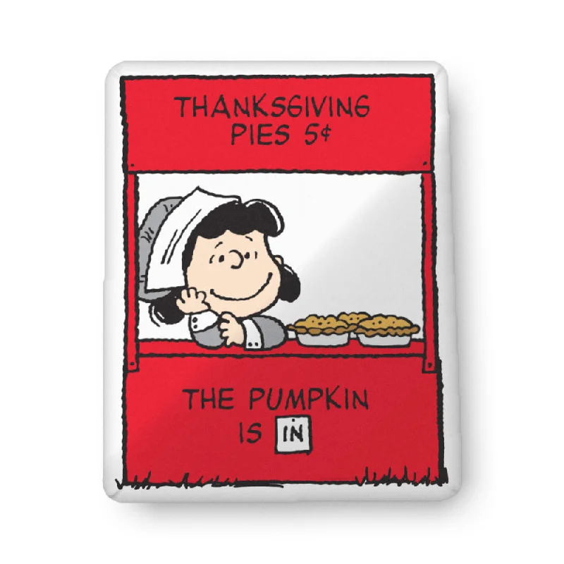 Peanuts Lucy Pumpkin Pie Pillow