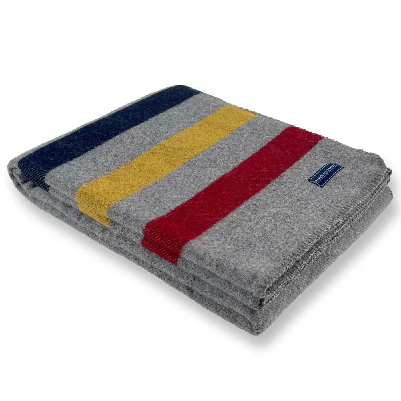 Frontier Wool Throw Blanket