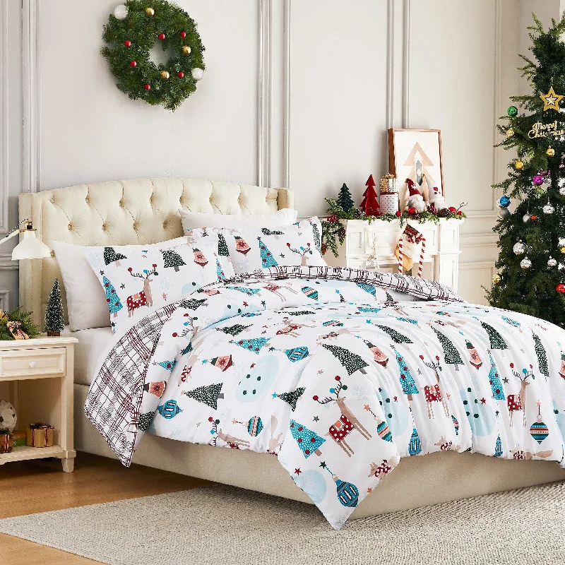 Winter Wonderland Reversible Duvet Cover Set