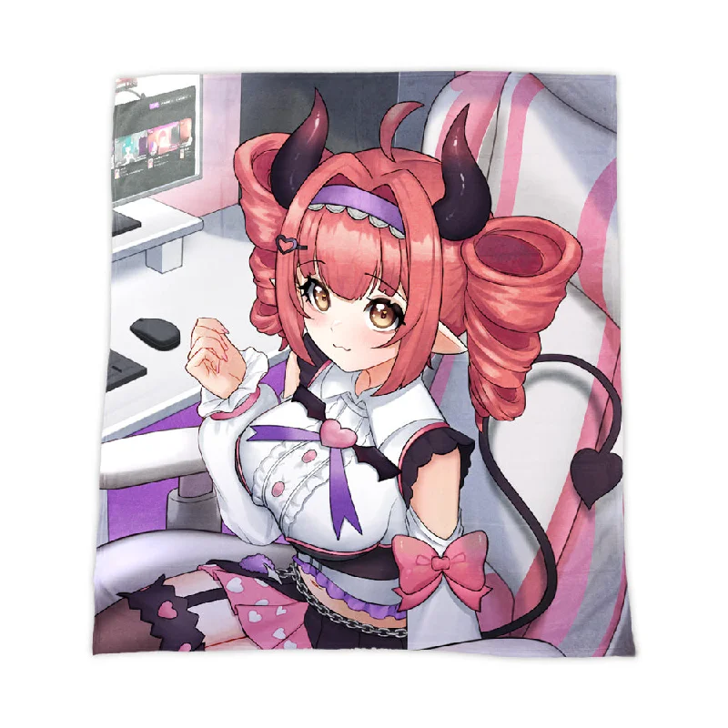 cozychuu Snuggly Succubus Throw Blanket