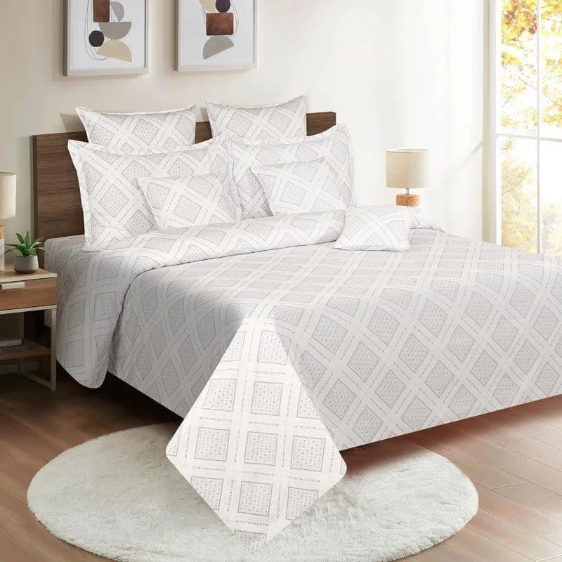 Nurvi Geometric Bedsheet