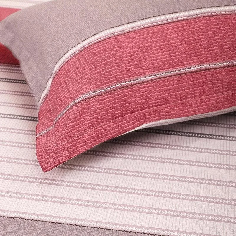 Striped Lavender Bedsheet