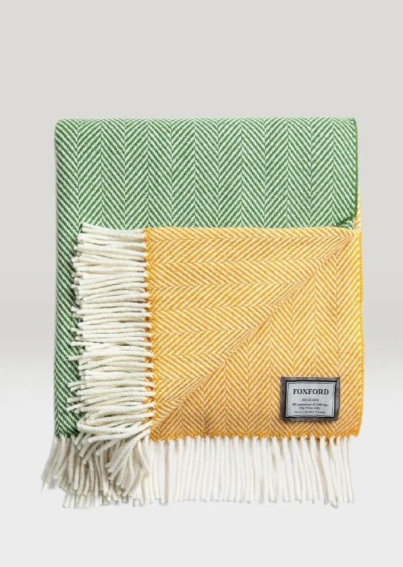 Foxford Eire Cashmere Wool Throw