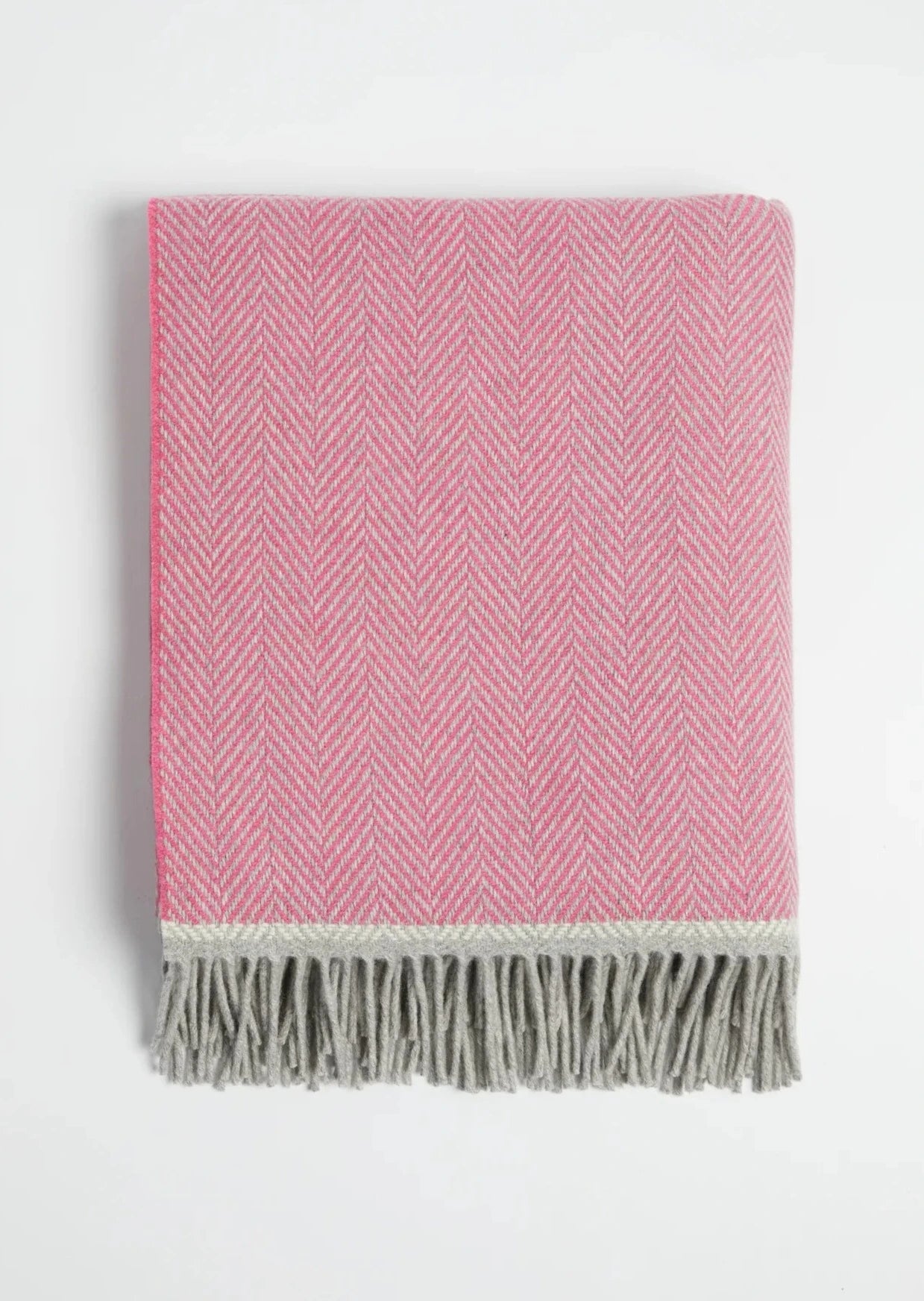 Foxford Croía Cashmere and Lambswool Throw