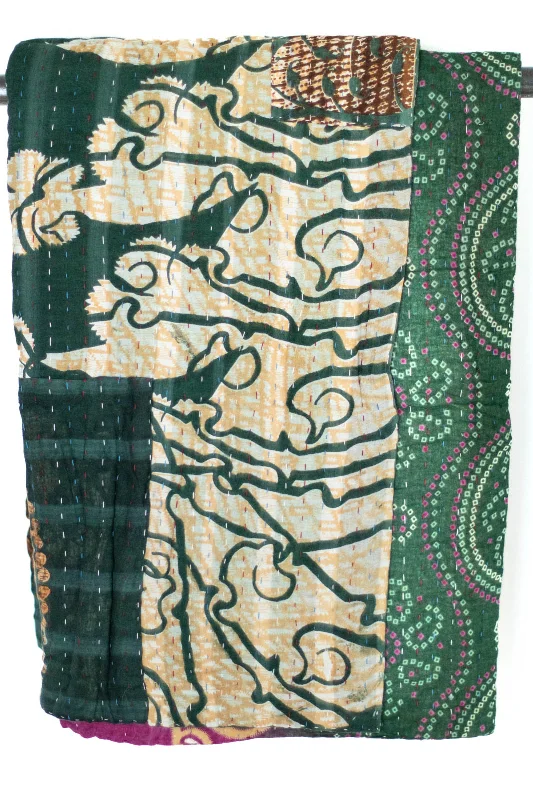 Scholar Kantha Throw