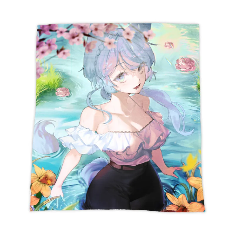 Natsuko Flower Pool Blanket