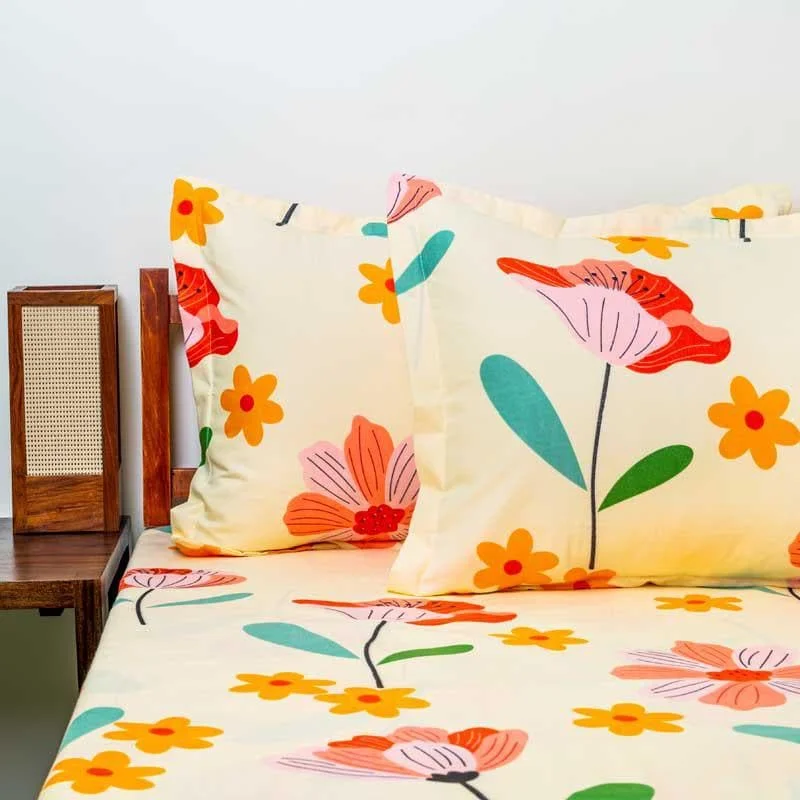 Floral Stories Bedsheet