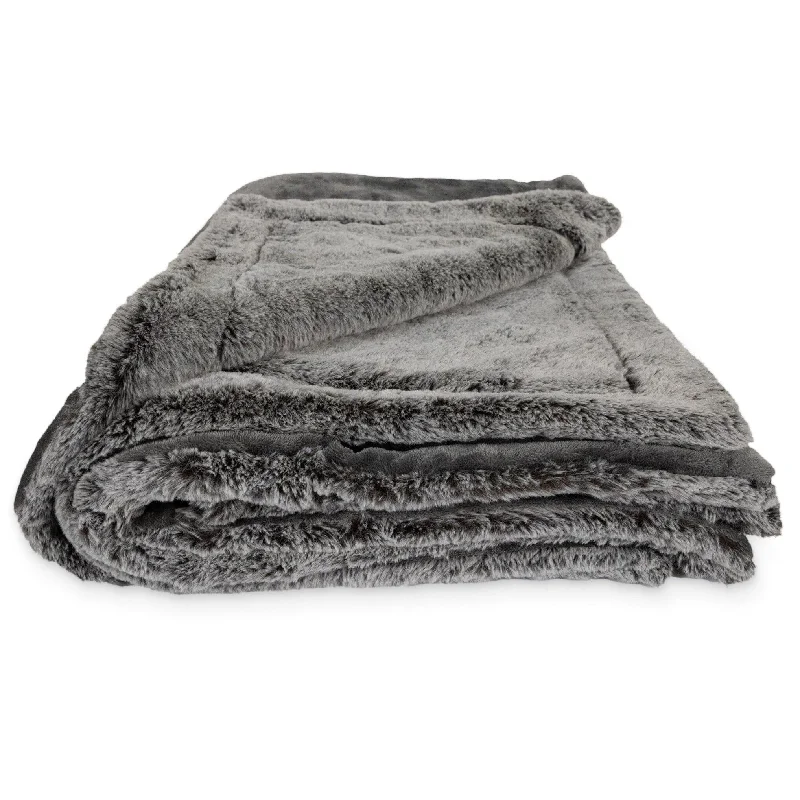 XL Chinchilla Throw Blanket