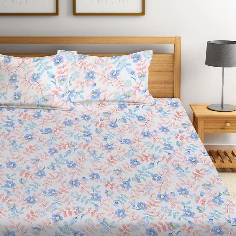 Flowery Mist Bedsheet