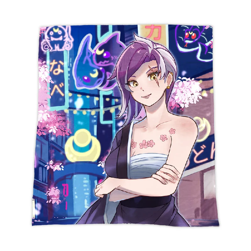 LunariValkyrie City Lights Blanket