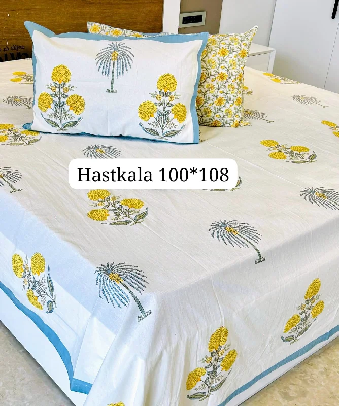 MARIGOLD PRINTED BEDSHEET