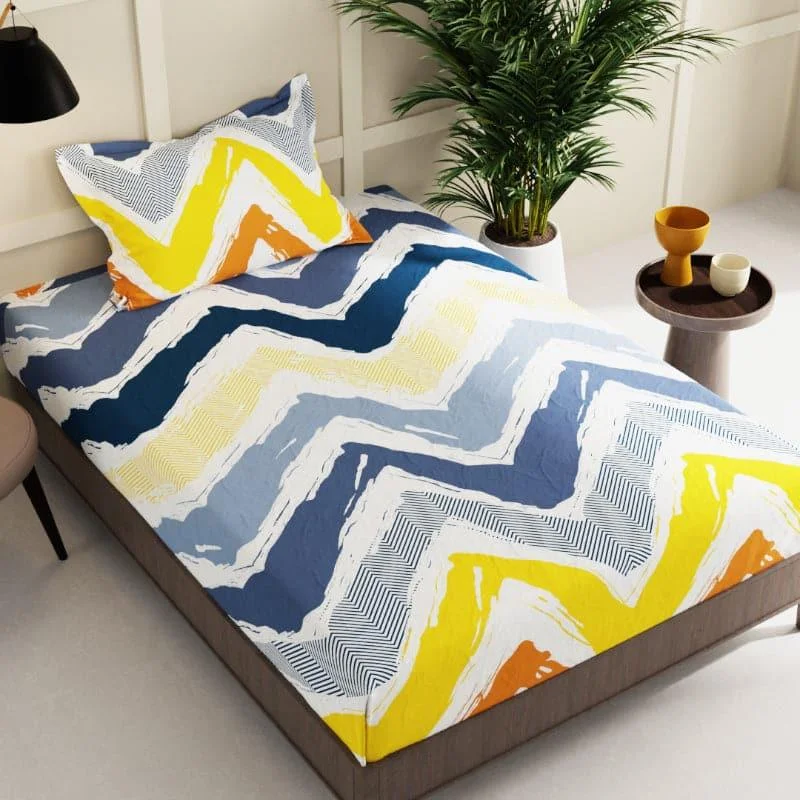 Brustroke Vibrance Bedsheet