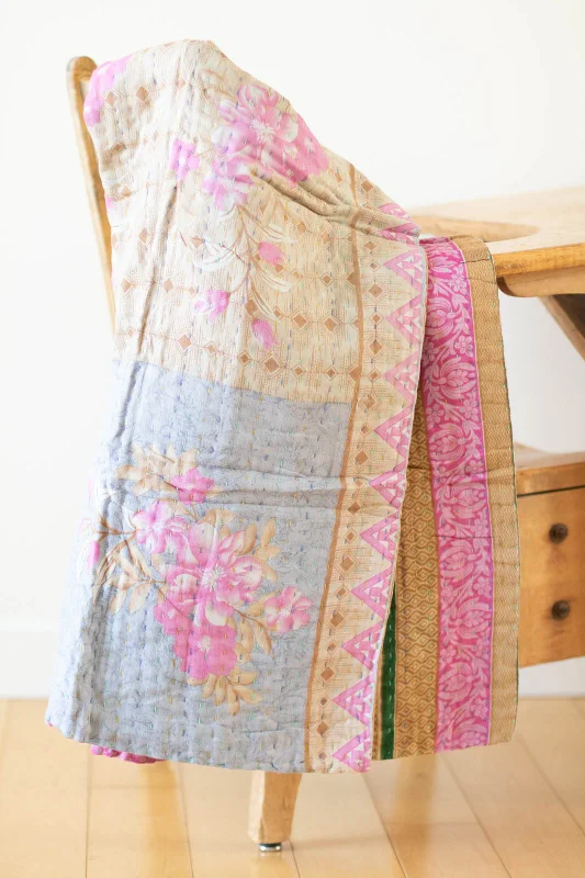 Precious No. 7 Kantha Baby Blanket