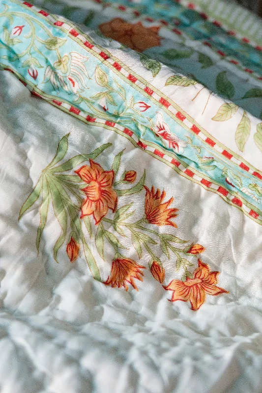 BUTTER LILY  Double Quilts