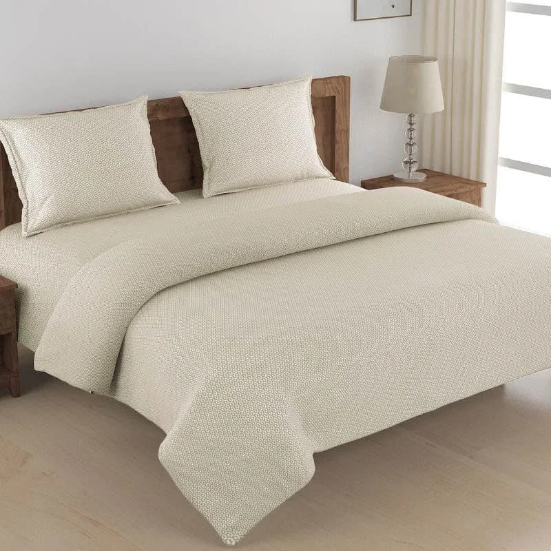 Slumber Symphony Bedsheet - Beige