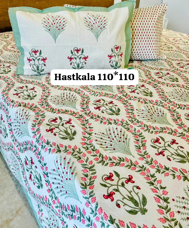 MUGHAL FLORAL BEDSHEET