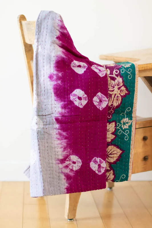 Precious No. 5 Kantha Baby Blanket