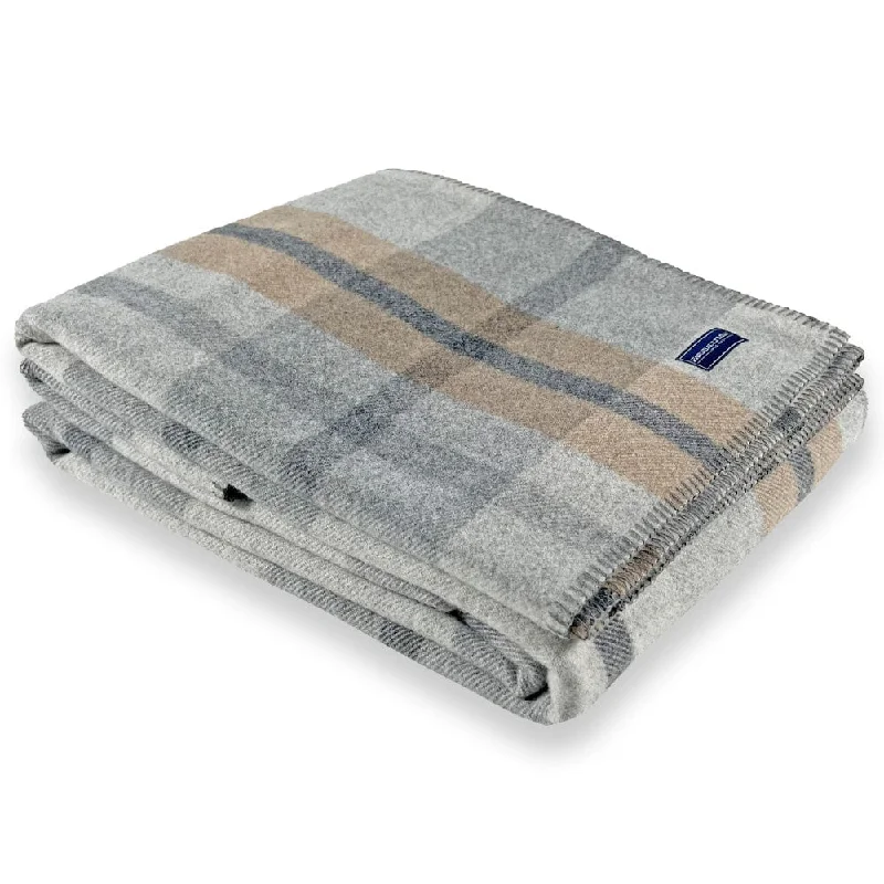 Northfield Plaid Wool Blanket