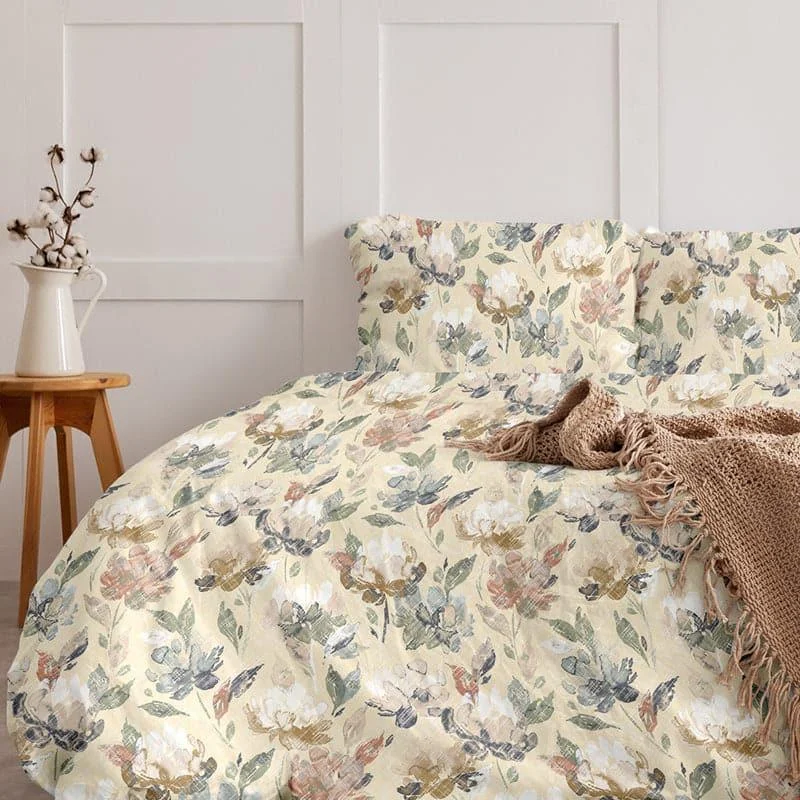 Teva Vintage Flora Bedsheet - Biege